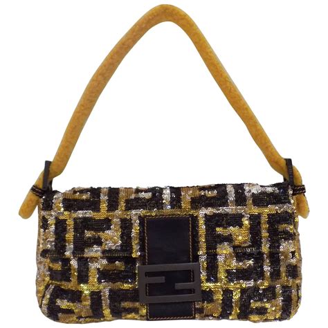 vintage fendi sequin bag|fendi sequin baguette bag.